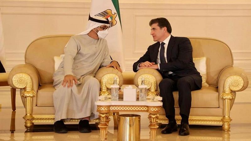 سەرۆک نێچیرڤان بارزانى بەشداری پرسەى شێخ خه‌لیفه‌ بن زاید ‏ئال نه‌هیان دەکات